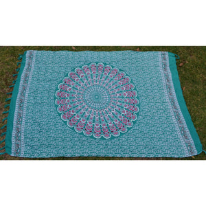 Sequin Mandala Sarongs - Unique Imports brought to you by Pablo & Kerrie Wijaya