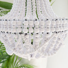 Load image into Gallery viewer, Beaded Scooped Pendent Light.