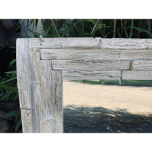Load image into Gallery viewer, Bricked timber mirror