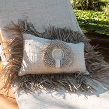 Load image into Gallery viewer, Halo Raffia Rectangle Cushion Cover