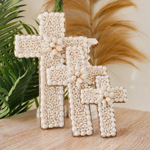 Load image into Gallery viewer, Hand crafted Coastal shell crosses. - Unique Imports