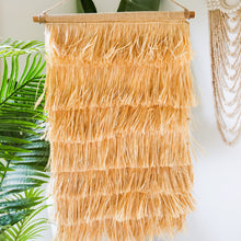 Load image into Gallery viewer, Hawaiian Tiered Seagrass Wall Hanging
