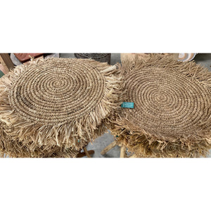 Raffia seagrass mats. - Unique Imports brought to you by Pablo & Kerrie Wijaya