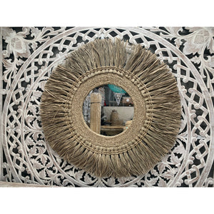 Halo Seagrass wall mirror - Unique Imports brought to you by Pablo & Kerrie Wijaya
