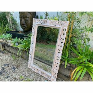 Kaya Carved Mirror . - Unique Imports brought to you by Pablo & Kerrie Wijaya