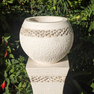 Riverstone Water Pot and Stand
