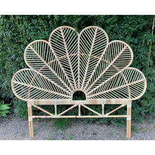 Load image into Gallery viewer, Natural rattan petal bedheads - Unique Imports brought to you by Pablo &amp; Kerrie Wijaya