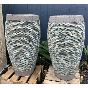 Balinese Riverstone pots - Unique Imports