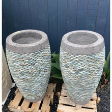 Load image into Gallery viewer, Balinese Riverstone pots - Unique Imports