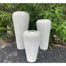 Load image into Gallery viewer, Soft grey terracotta Sunda vase urn - Unique Imports