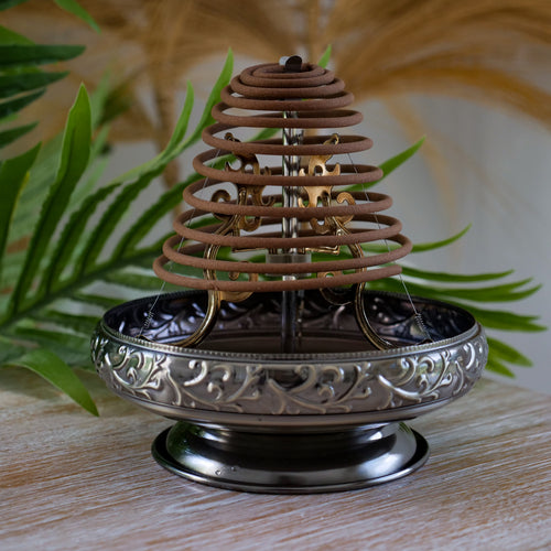 Balinese Metal Incense coil holder for Incense Coils
