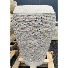 Load image into Gallery viewer, Balinese white onyx stacker stone pots - Unique Imports