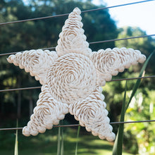Load image into Gallery viewer, White Starfish Wall Decor.
