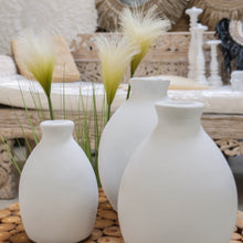 Load image into Gallery viewer, White Bud Vase Set - Unique Imports