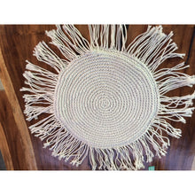 Load image into Gallery viewer, Round Macrame pillows. - Unique Imports brought to you by Pablo &amp; Kerrie Wijaya